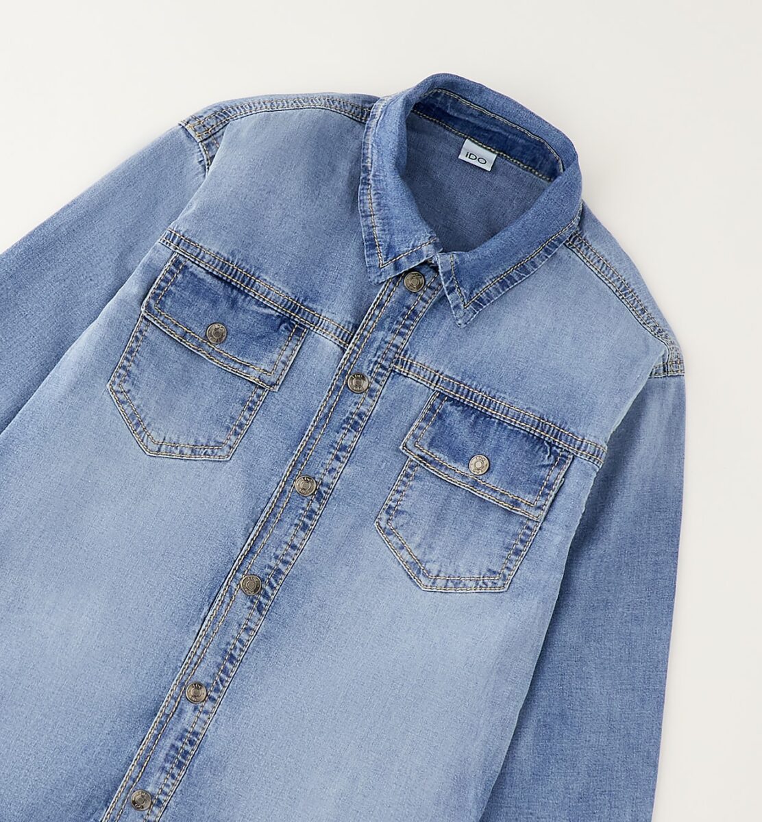 iDo Businessshirt "BABY BOY LONG SLEEVE SHIRT"