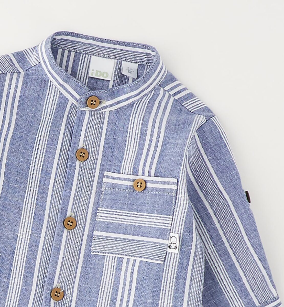 iDo Businessshirt "BABY BOY LONG SLEEVE SHIRT"