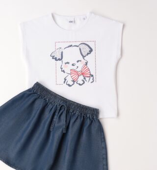 iDo Shorts "BABY GIRL TWO PIECES SET"