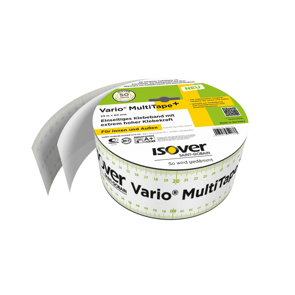 Isover Klebeband 'Vario MultiTape +' 2500 x 6 cm