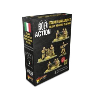 Italienischer Paracadutisti Schwere-Waffen-Zug