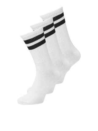 Jack & Jones Freizeitsocken "JACTRAVIS – Tennissocken mit Stretch und hohem Komfort" Packung, 3 Stk. tlg. unifarben, casual