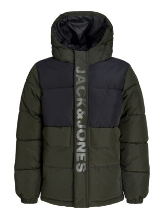 Jack & Jones Junior Steppjacke "JCOSPEED PUFFER SN JNR" mit Kapuze Polyester, regular fit