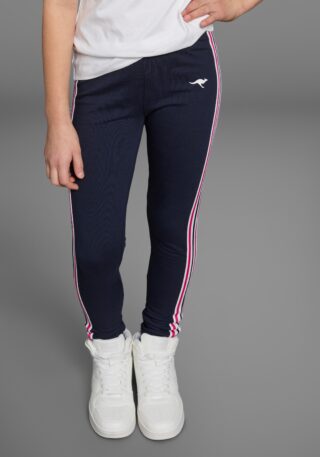 KangaROOS Leggings "mit aufgesetztem Band" für Mädchen