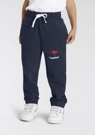 KangaROOS Sweathose "Jogginghose mit Logo-Print" Basic für kleine Jungen
