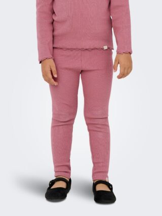 KIDS ONLY Leggings "KMGTRINNY SOLID LEGGING JRS NOOS" Baumwollmischung, figurbetont