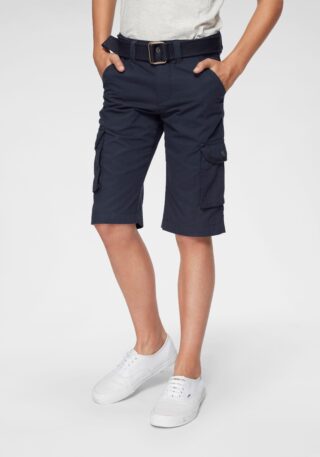 KIDSWORLD Shorts "2tgl. Bermudas mit Gürtel" mit Textilgürtel für Jungen