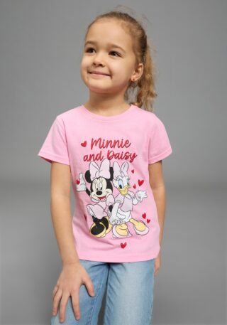KIDSWORLD T-Shirt "MINNIE & DAISY - Disney Shirt" modischer Stil, Kurzarm, auch in großen Größen, aus Baumwolle