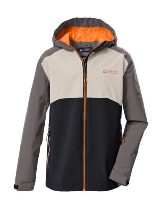 Killtec Funktionsjacke "KOS 147 BYS JCKT" Kinderjacke, wasserdicht, Colourblock, Teflon EcoElite™ imprägniert