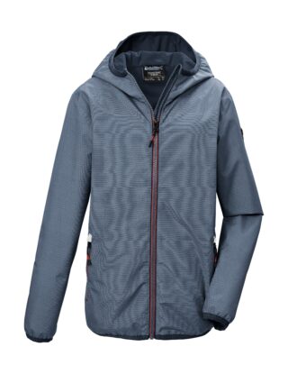 Killtec Funktionsjacke "KOS 487 BYS JCKT" Leichte, wasserdichte Jungenjacke mit Teflon EcoElite™ Imprägnierung