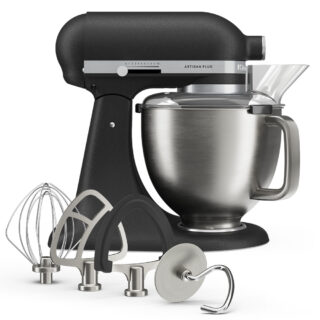 KitchenAid Küchenmaschine 4,7L ARTISAN PLUS 5KSM50P Gusseisen Schwarz