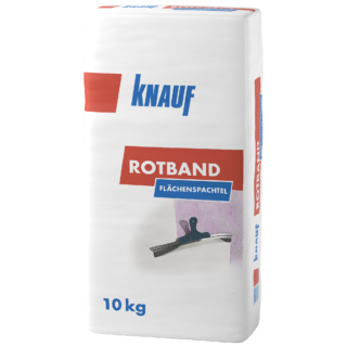 Knauf Flächenspachtel 'Rotband' 10 kg