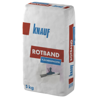 Knauf Flächenspachtel 'Rotband' 5 kg