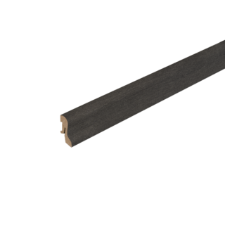 Kosche Laminatsockelleiste Tortuna Dunkelbraun 2400 x 40 x 20 mm