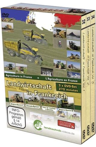 Landwirtschaft in Frankreich DVD-Box Vol. 1 - 3