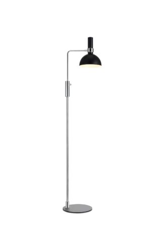 Larry Stehlampe Schwarz/Chrom
