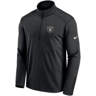 Las Vegas Raiders Nike Pacer Half-Zip Longsleeve