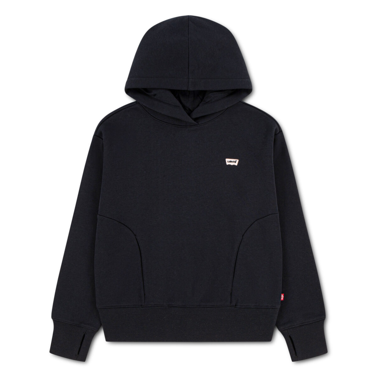 Levis Kids Kapuzensweatshirt "LVG BATWING PATCH HOODIE", mit Daumenlöchern
