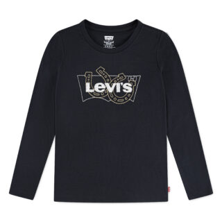 Levis Kids Langarmshirt "LVG LS BATWING FILL" mit Logostickerei, for Girls