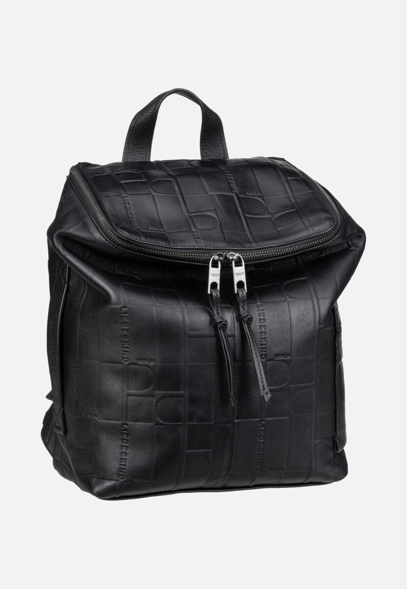 Liebeskind Berlin - Hera Monogramm 2159974 Black - Rucksack , 18.5 l