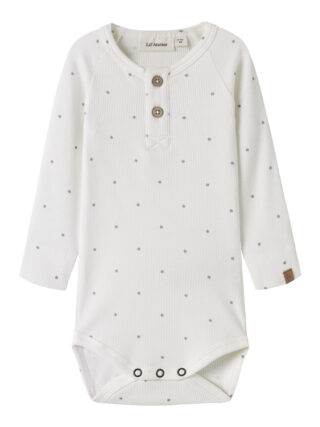 Lil Atelier Langarmbody "NBMGAGO KIP LS SLIM BODY LIL NOOS" Baumwollmischung