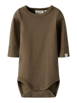 Lil Atelier Langarmbody "NBNGAYO LS SLIM BODY LIL NOOS" Baumwollmischung
