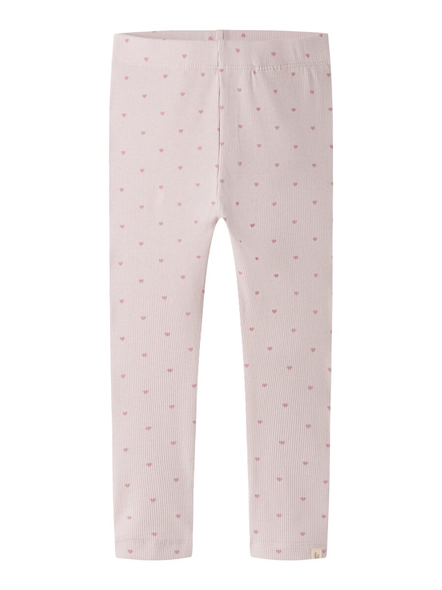 Lil Atelier Leggings "NMFGAGO SLIM LEGGING LIL NOOS" weiche Jersey Rippqualität