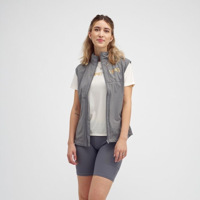 Lipati Gilet One 2.Sortering Gr. L Grau Damen