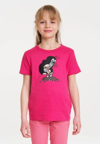 LOGOSHIRT T-Shirt "Der kleine Maulwurf" mit coolem Print
