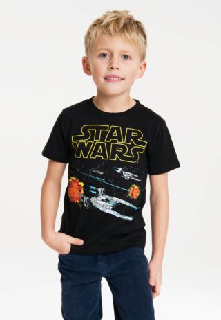 LOGOSHIRT T-Shirt "Star Wars - Star Fighter" mit coolem Star Wars-Motiv