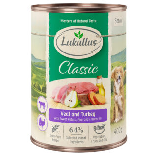 Lukullus Naturkost Senior Getreidefrei 6 x 800 g