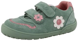 Lurchi Barfußschuh "Jola Barefoot", Halbschuh, Sneaker mit Blüten, Größenschablone zum Download