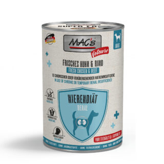 MAC's Dog Vetcare Nierendiät 6 x 400 g - Huhn & Rind