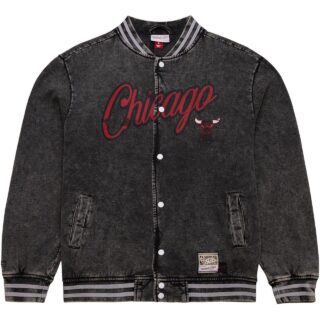 M&N Oversized Varsity College Jacke - NBA Chicago Bulls