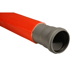 Marley HT-Schallschutzschlauch rot DN 50, 5 m