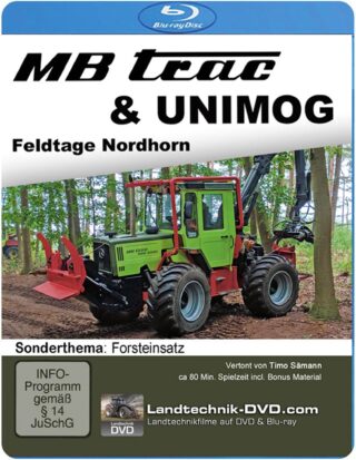 MB trac und Unimog Feldtage Nordhorn 2018 Blu-ray