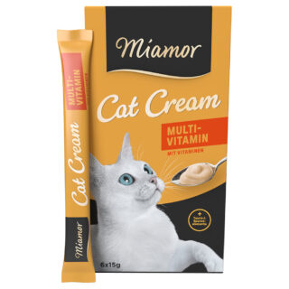 Miamor Cat Snack Multi-Vitamin Cream - Sparpaket 66 x 15 g