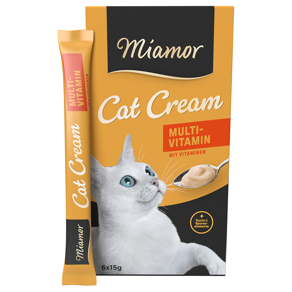 Miamor Cat Snack Multi-Vitamin Cream - Sparpaket 66 x 15 g
