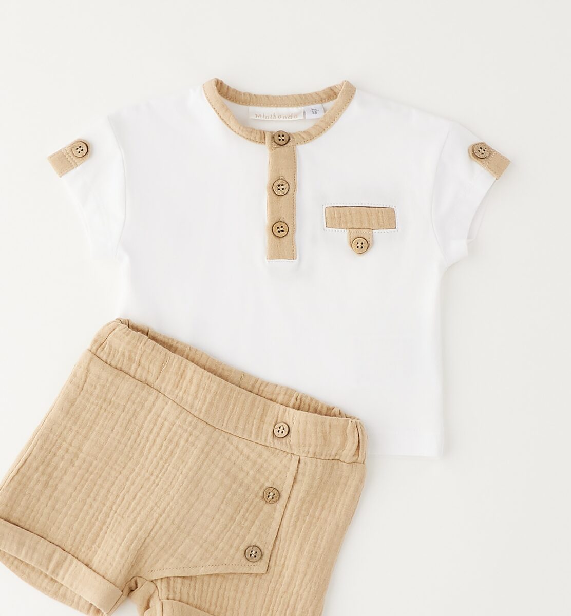 Minibanda Shorts "BABY BOY SUMMER SET"