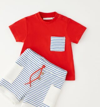 Minibanda Shorts "BABY BOY SUMMER SET"