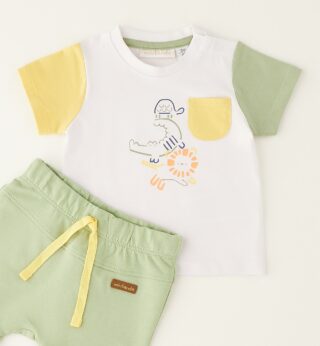 Minibanda Shorts "BABY BOY SUMMER SET"