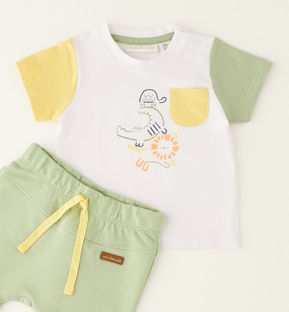 Minibanda Shorts "BABY BOY SUMMER SET"