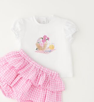 Minibanda Shorts "BABY GIRL SUMMER SET"