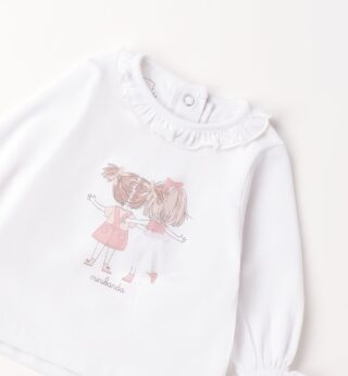 Minibanda T-Shirt "BABY GIRL SWEATER"