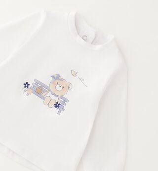 Minibanda T-Shirt "BABY GIRL SWEATER"