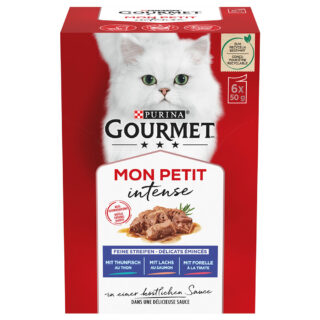 Mixpaket Gourmet Mon Petit 6 x 50 g - Mixpaket Fleisch & Fisch