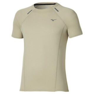 Mizuno Active Dry Aero Flow SS Tee Gr. XL Grün Herren