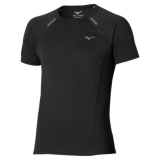 Mizuno Active Dry Aero Flow SS Tee Gr. XL Schwarz Herren