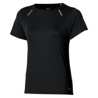 Mizuno SS Tee Gr. L Schwarz Damen
