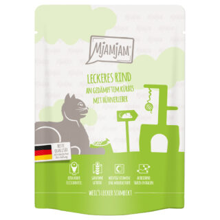 MjAMjAM Quetschie 6 x 300 g - saftiges Huhn an leckeren Möhrchen